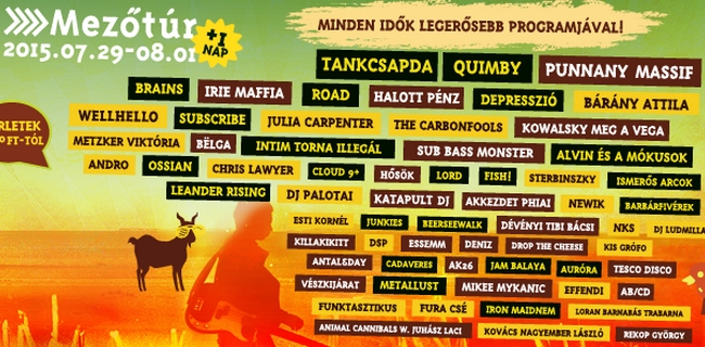 Július 29-én rajtol az East Fest