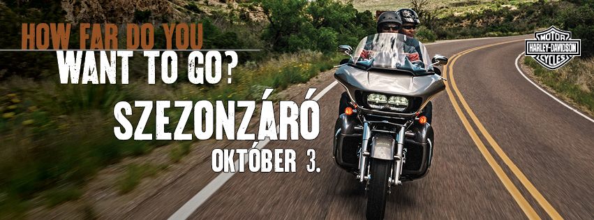 Harley-Davidson szezonzáró felvonulás