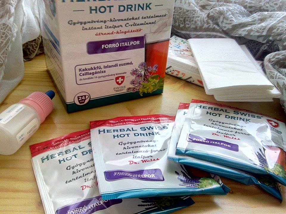 Megfázás? Orrdugulás? Akkor Herbal Swiss Hot Drink a megoldás!