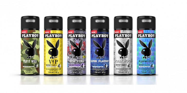 Bemutatkoznak a Playboy Skintouch® dezodorok!