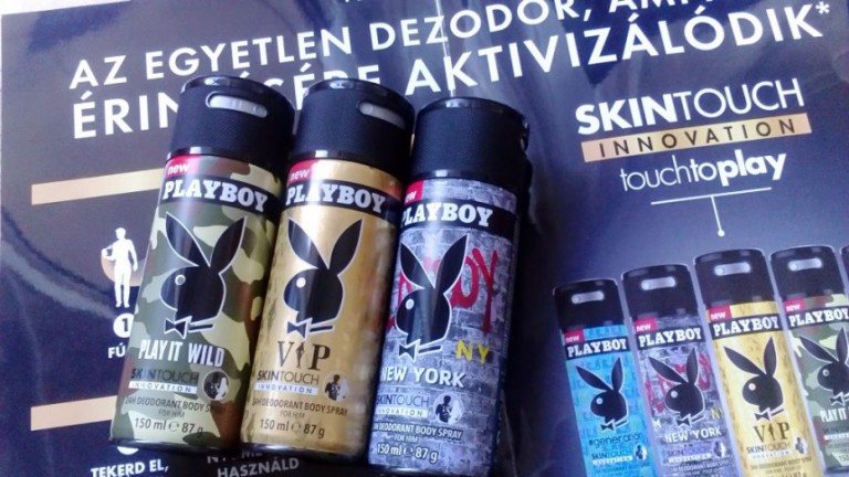 Playboy SkinTouch dezodor teszt