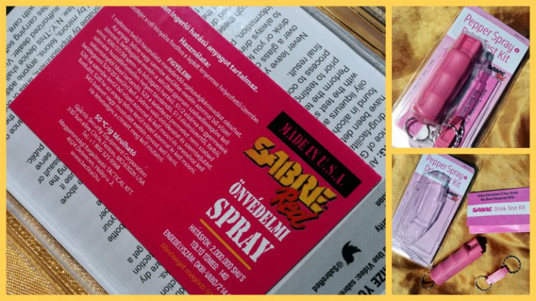 Légy biztonságban: Pepper Spray & drink test kit