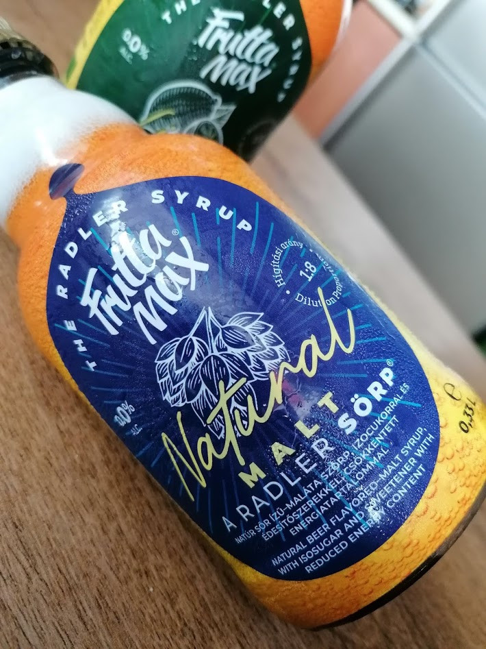 Frutta Max sörízű szörpöt kóstoltunk