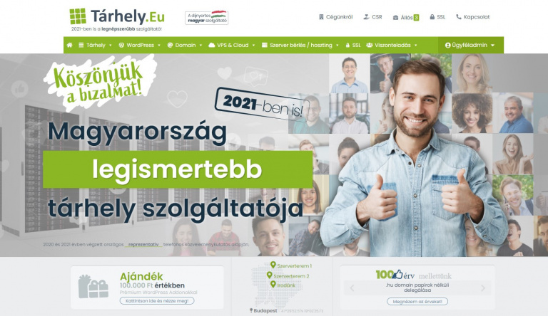 Tárhely.eu csúcsra járatva