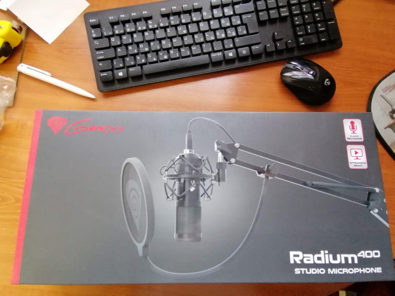 Radium 400 stúdió mikrofon