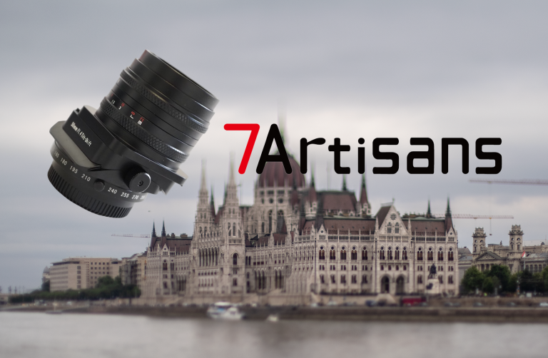 7Artisans F1.4 50mm, tilt-shift objektív