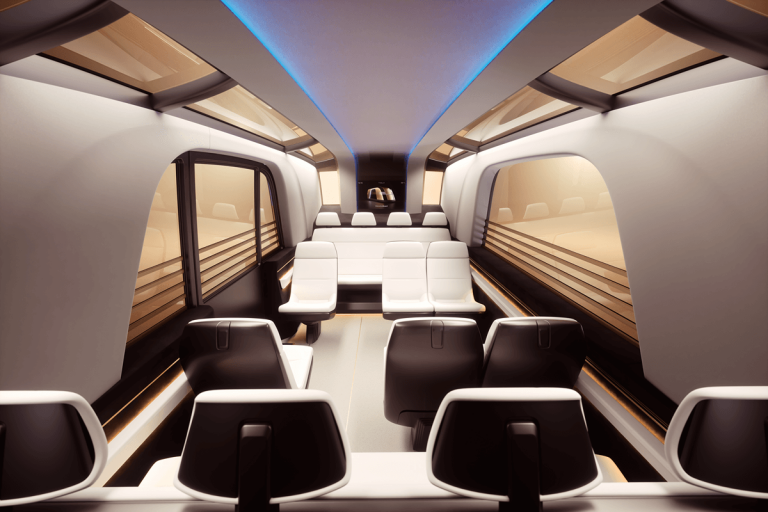 Tesla Cybercab és a 20 fős Robovan busz