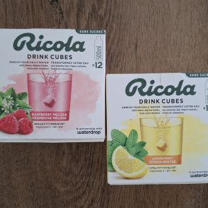 Ricola Drink Cubes tesztek – Lemon Mint & Raspberry Melissa