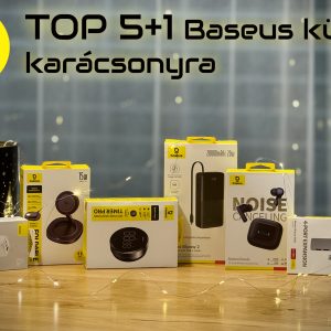 TOP 5+1 Baseus kütyü karácsonyra-nagy teszt, sok személyes élménnyel