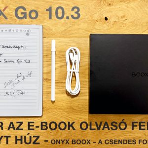 BOOX Go 10.3 teszt – Amikor az e-book olvasó felnő, és öltönyt húz