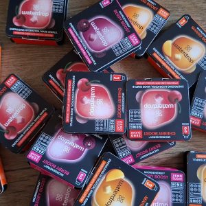 Waterdrop üdítők a hátizsákban